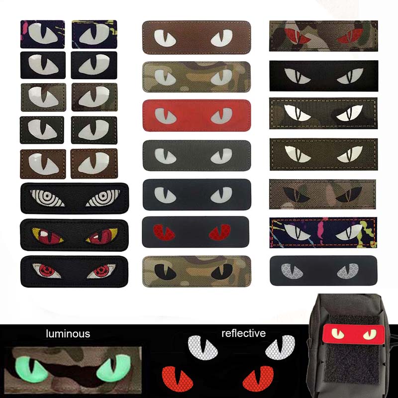 Urban Backpack Tactical - Cat Tiger Eyes,Evil Eye Badge Clothes
