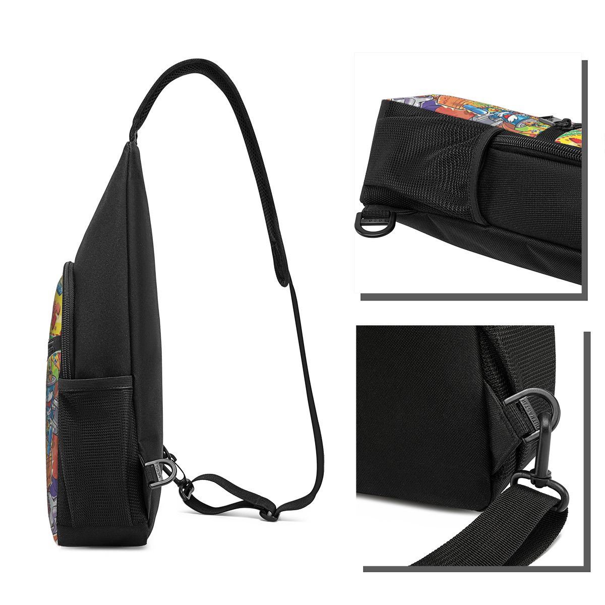 Super Zings Superthings Cartoo - Sling Backpack Shoulder review and price