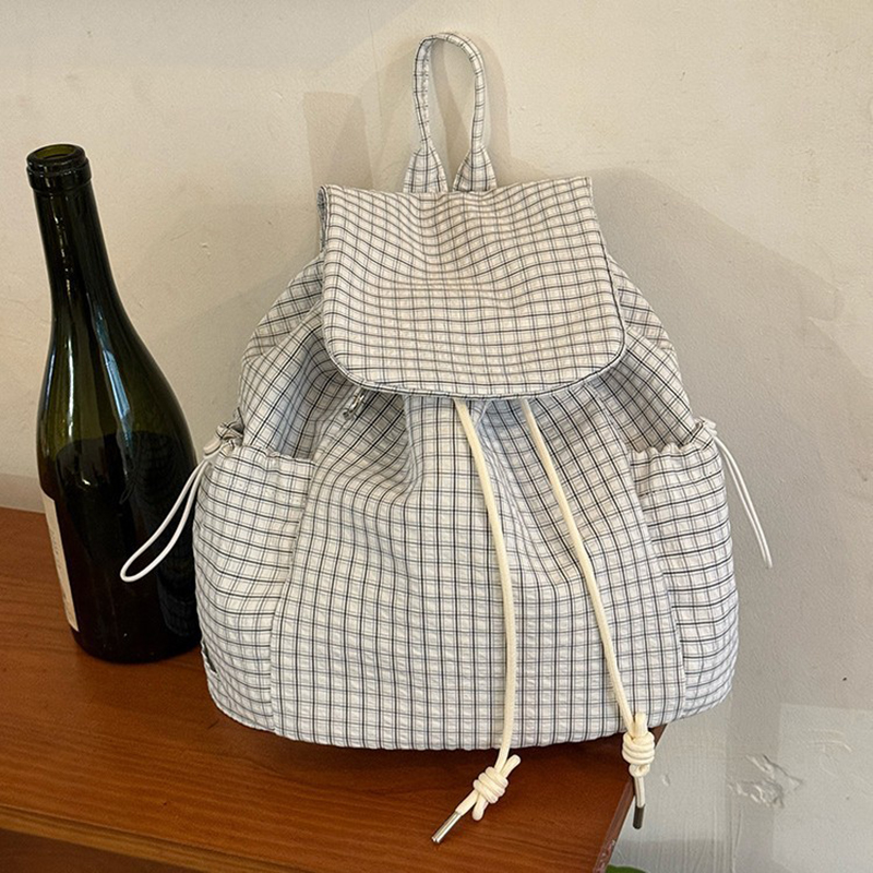 Plaid Laptop Lightweight Backp - Canvas Backpack Casual review and price
