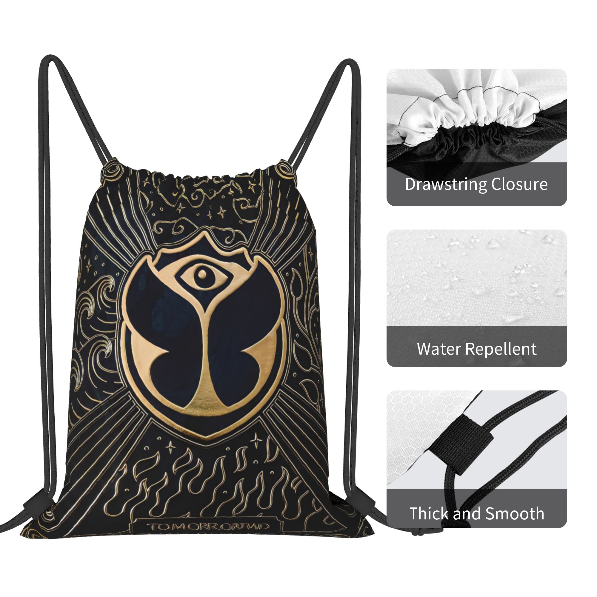 Tomorrowlands  Drawstring Back - Drawstring Gym Bag review and price