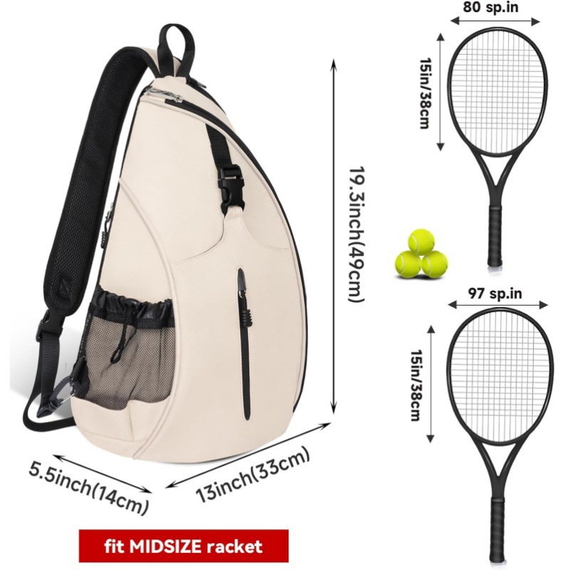 Sling Tennis Bag Multi Functio - Sling Backpack Shoulder review and price