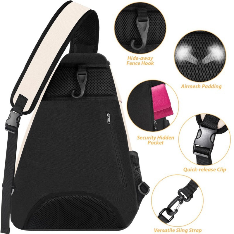 Sling Tennis Bag Multi Functio - Sling Backpack Shoulder review and price