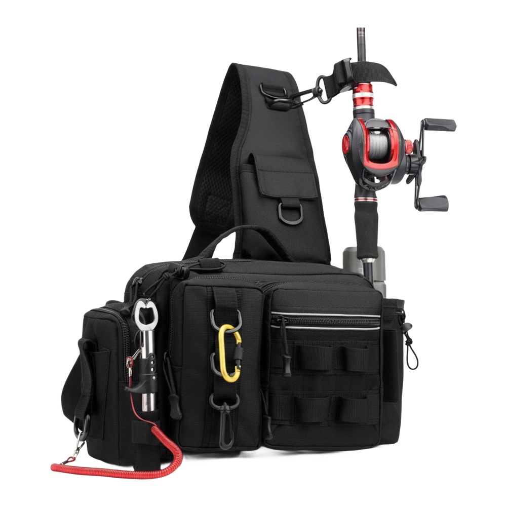 Fishing Backpack with Rod Hold - Hiking Backpack Waterproof review and price