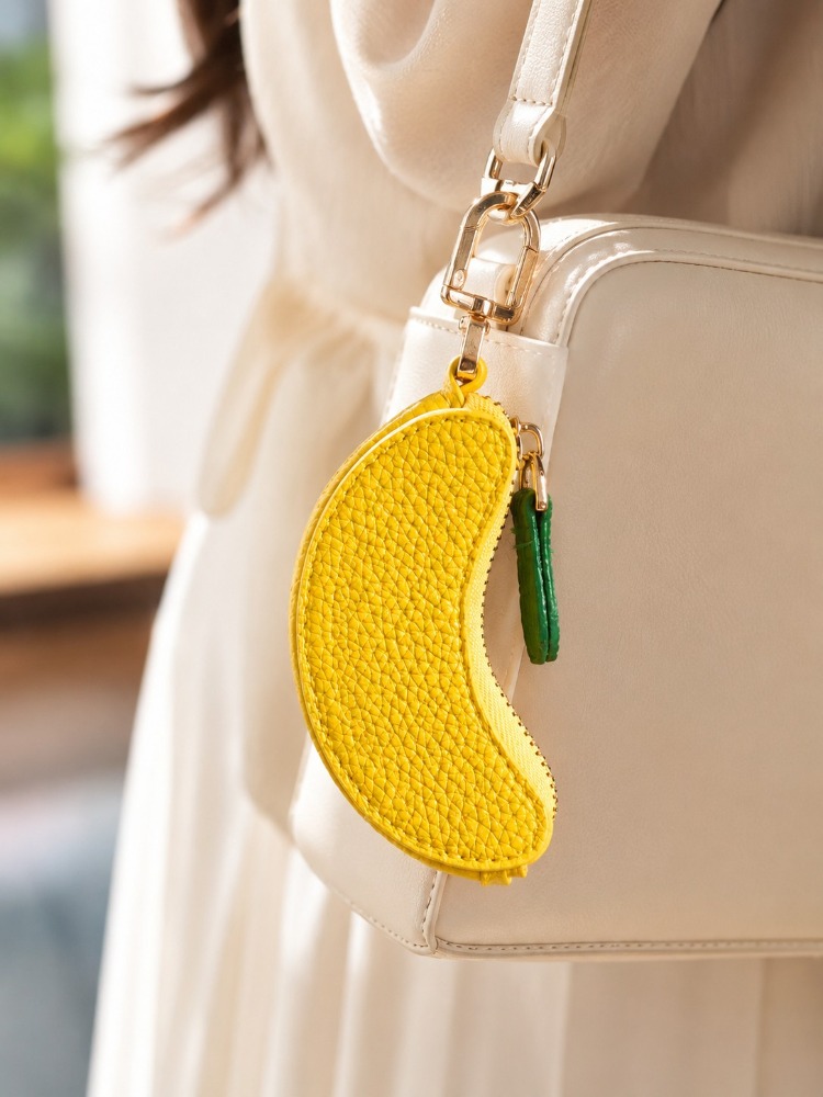 Cute Fruit Leather Keychain Mi - Backpack Insert Organizer review and price