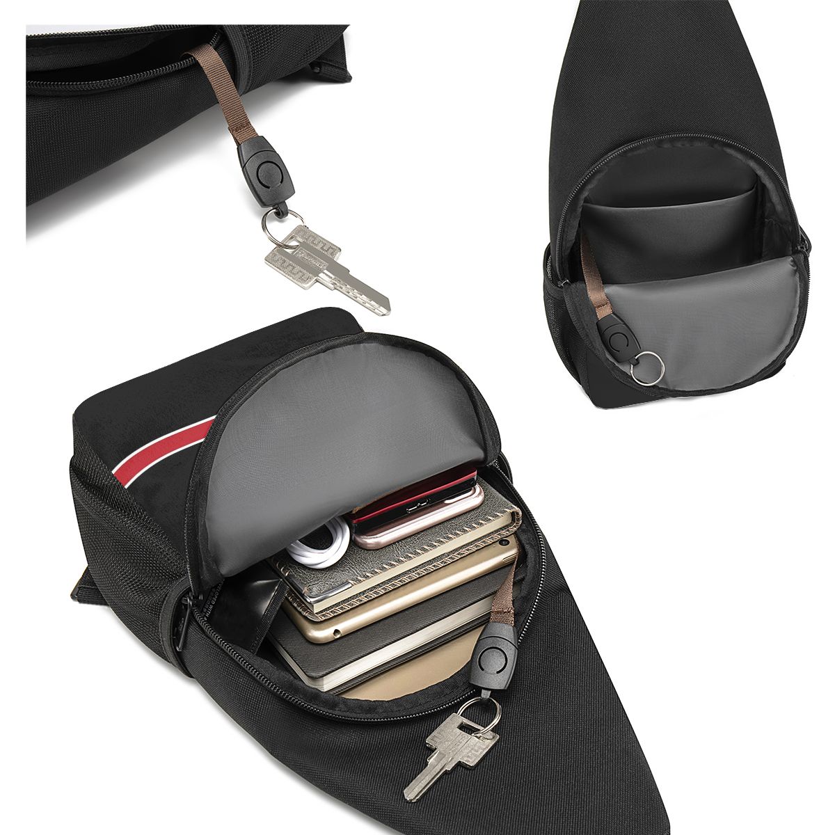N7 Logo Chest Bag Men Sling Cr - Sling Backpack Shoulder review and price